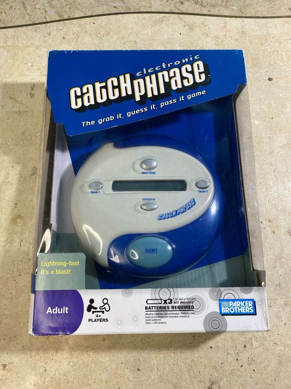 Parker Brothers Electronic Catch Phrase Game